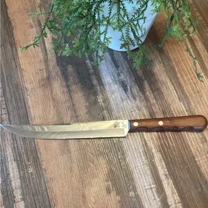 Vintage Case XX CAP 283-8" Stainless Blade Carving/Slicing Knife Very Good Cond.